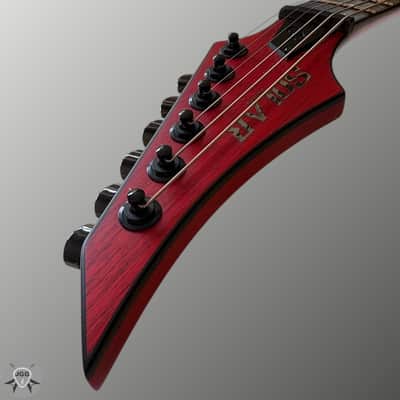 Solar GC2.6TBR Trans Blood Red Matte - With Gig Bag - Excellent Condition image 12