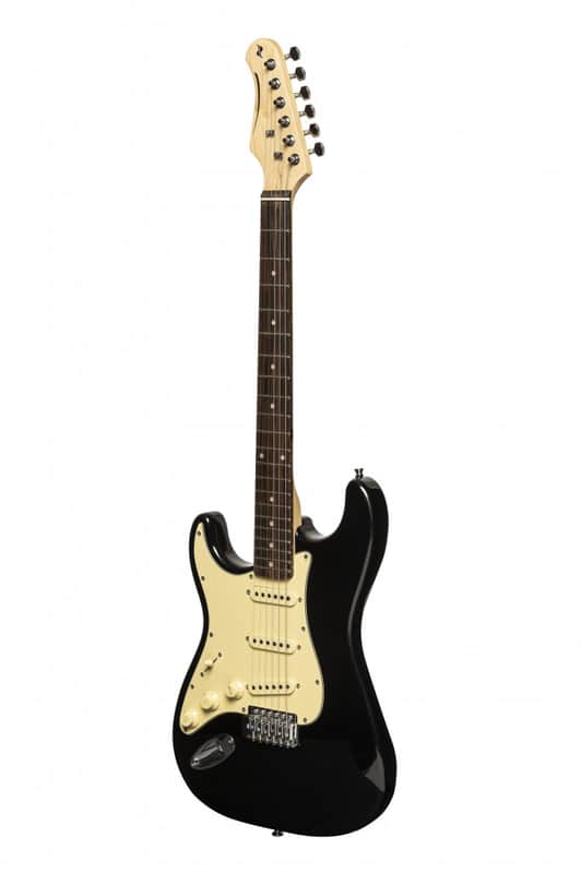 Stagg Standard "S" electric guitar, left hand model image 1