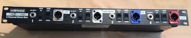 Whirlwind MultiDirector Rackmount DI image 1