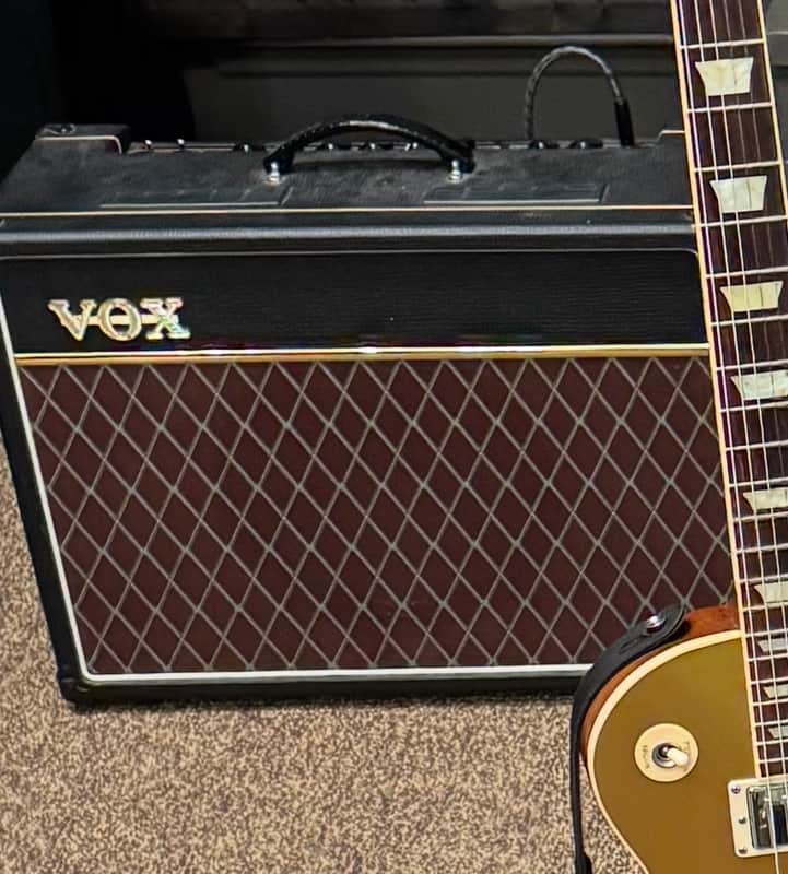 Vox AC15C1 Custom 2-Channel 15-Watt 1x12" Guitar Combo 2010 - Present - Black image 1