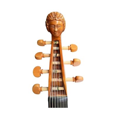 Baroque style profession maestro whole back 7 string 27" bass viola da gamba image 15