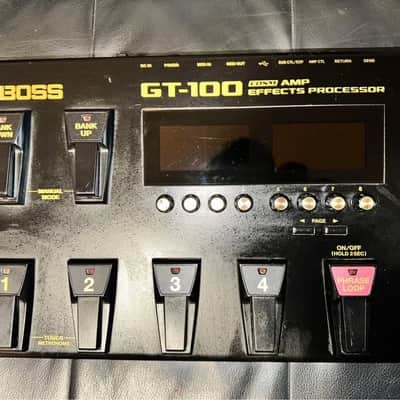 Boss GT-100 V2 COSM Amp Effects Processor Multieffetto image 3