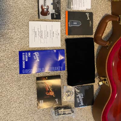 Gibson SG Standard '61 with Stoptail 2019 - Present - Vintage Cherry image 12