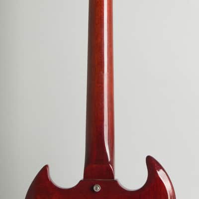 Gibson  SG Junior Solid Body Electric Guitar (1965), ser. #519368, black hard shell case. image 9