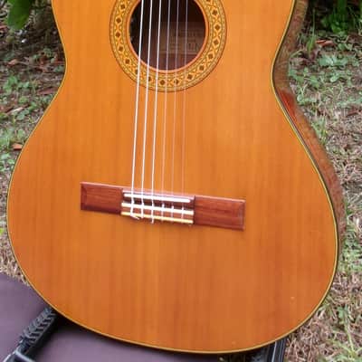 Yairi CE-2 Nylon Electric Classical Guitar with cutaway 2008+ SKB Case image 7