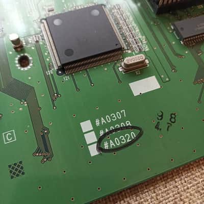 Yamaha EX5R Mainboard XS758 A0320 Motherboard Firmware Ver 1.14 / 1.11 image 2