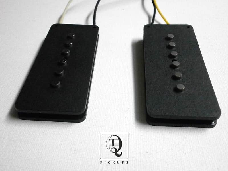 Jazzmaster 13.6k 12.7k Super HOT A5 Pickups SET Vintage Hand Wound Fits Fender by Q pickups image 1