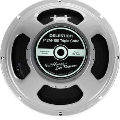 Celestion F12M-150 Triple Cone 12-inch 150-watt Replacement Guitar Amp Speaker - 8 ohm image 1