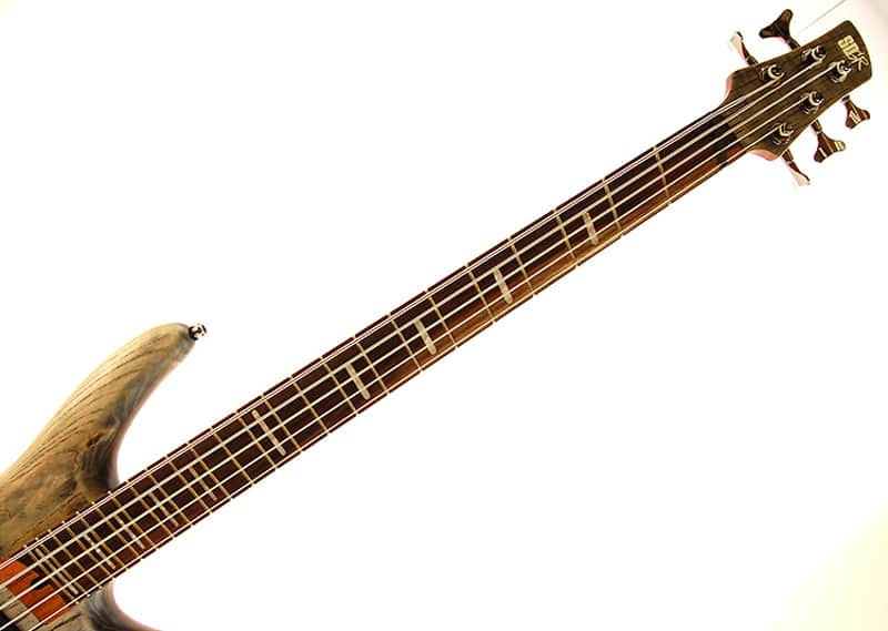 Ibanez SRFF805 BKS Fanned-Fret 5-String Electric Bass Guitar