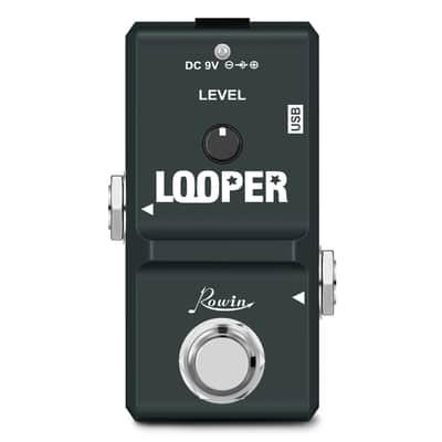 Rowin LN-332 48K Looper Electric Guitar Effect Loop Pedal 10 Minutes of Looping Unlimited Overdubs USB Port True Bypass-95% New image 4