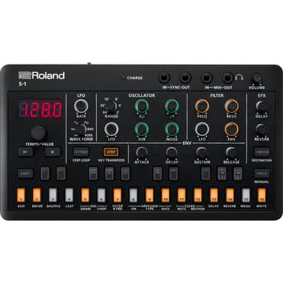 NEW Roland S-1 AIRA Compact Tweak Synthesizer - Black, In Stock and Ships Fast!! image 1