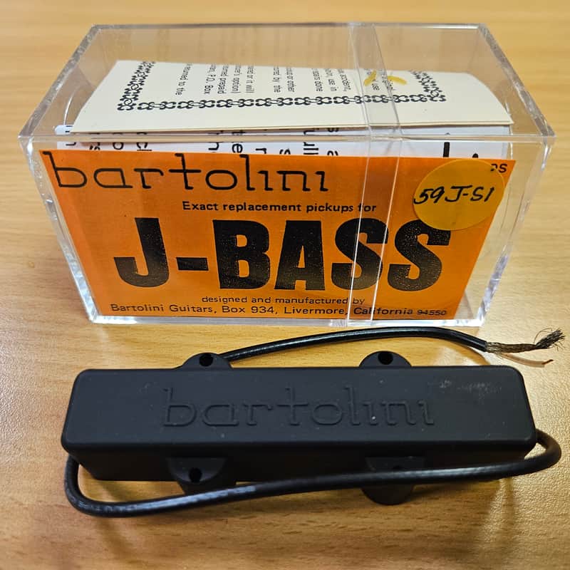 Bartolini 59J-S1 5-String Neck pickup – Dual Coil Black