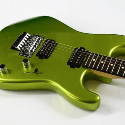 Charvel Pro-Mod San Dimas Style 1 HH FR E - Lime Green Metallic image 4