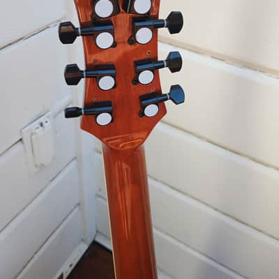 Octave Mandolin/8-String Tenor Converted Mitchell Travel Guitar, Solid Top image 6