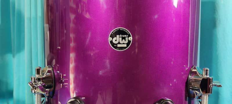 18x16 DW Precollectors maple floor tom Keller shell image 1