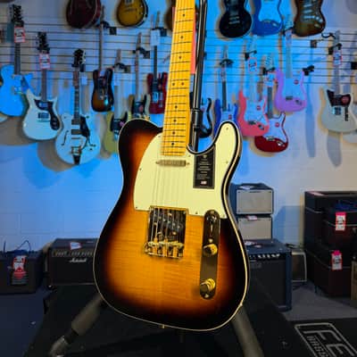 Fender 75th Anniversary American Professional II Custom Telecaster 2026 - 2 Color Sunburst w Case, Free Plek 176 image 4