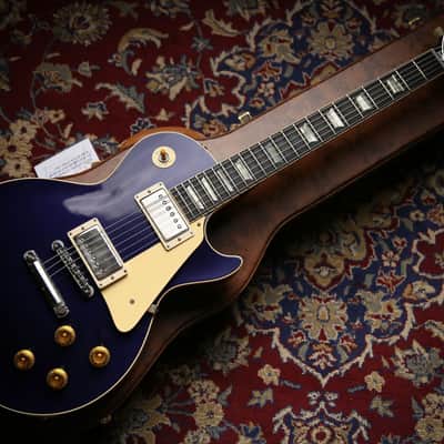 2023 Gibson USA Les Paul Custom Shop 57 Reissue VOS Candy Apple Blue image 10