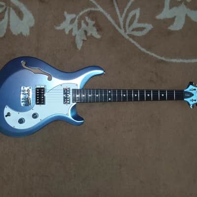 PRS  S2 Vela Semi-Hollow Frost Blue Metallic 2021 image 2