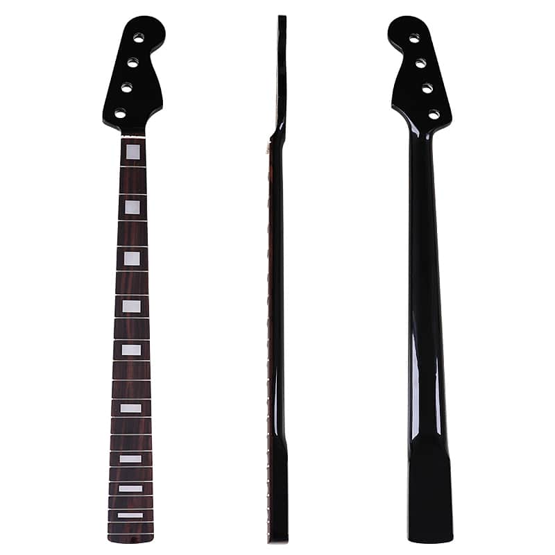 Canada Maple Wood 4 String Black JB Guitar Neck,20-fret image 1