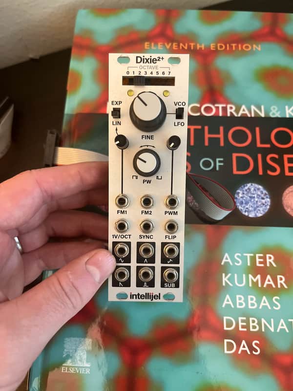 Intellijel Dixie II+ Triangle Core VCO / LFO Eurorack Synth Module 2016 - Present - White image 1