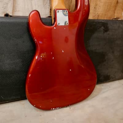 Fender Precision Bass 1965 - Candy Apple Red - Refin image 9