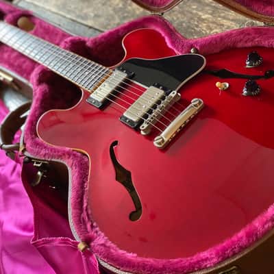 Gibson Vintage 1996 ES 335 Dot Figured Cherry Red w/ Orig. HSC image 4