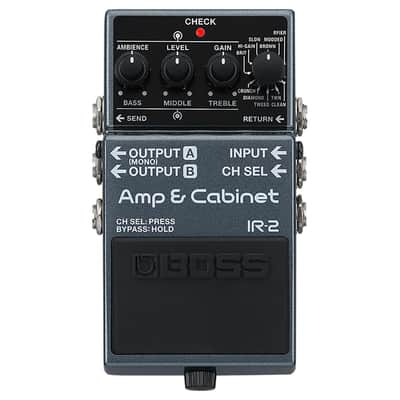 Boss IR-2 Amp Sim and IR Cabinet Pedal image 1