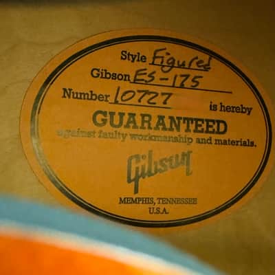 Gibson ES-175 Figured 2017 - Vintage Sunburst image 20