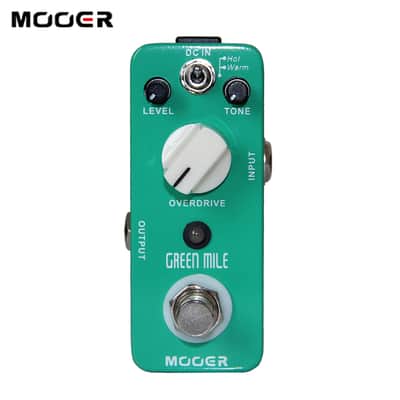 Mooer Green Mile Mini Overdrive Pedal,price include the import duty for US buyer image 1