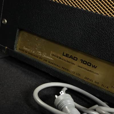 Legendary 1972 Marshall Plexi Modded by John Suhr image 9
