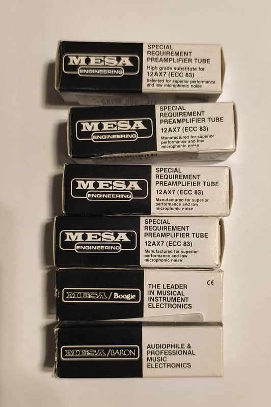 Tube Lamp 12AX7, 12AU7, 12AT7, ECC83, EL84, 5U4GB MESA STR RCA Electro-Harmonix Siemens Preamp Vacuum image 1