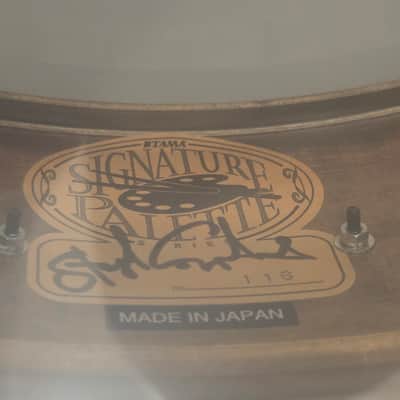 Tama SC145A40 Stewart Copeland Signature 40th Anniversary 14x5" Snare Drum 2021 - Present - Antique Brass image 8