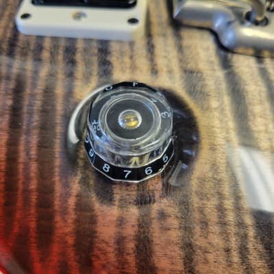 PRS Custom 24 10 Top 2018 - Charcoal Cherry Burst image 19