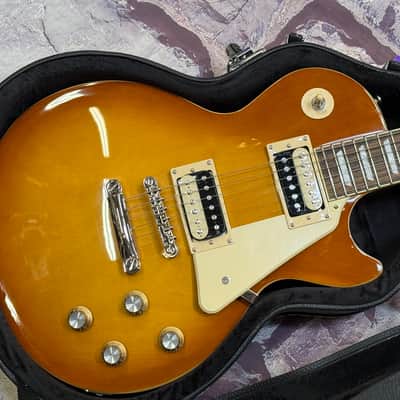 Epiphone Les Paul Classic Honeyburst w/ Case New Unplayed 8lbs10oz #390 image 1