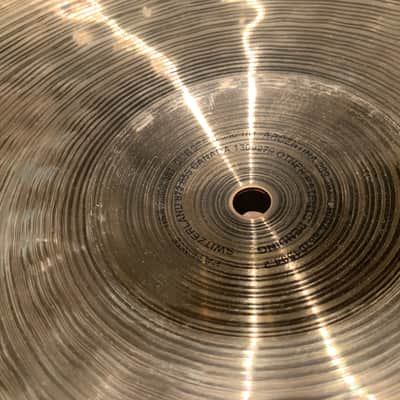Paiste 14" Signature Dark Crisp Hi-Hat Cymbals (Pair) 1989 - Present - Traditional image 8