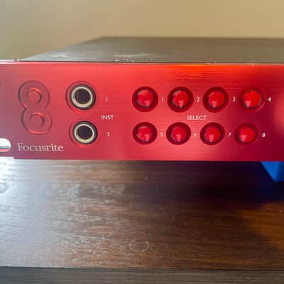 Focusrite Red 8Pre Thunderbolt / Pro Tools HD / Dante Audio Interface 2017 - Present - Red image 2