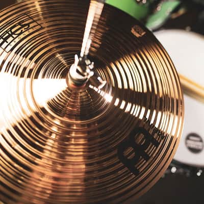 MEINL HCSB13H Bronze Hihat Cymbal 13Zoll Traditional B8 Bronze HiHat Becken image 4