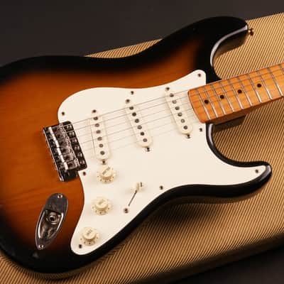 Fender American Vintage Reissue ’57 Stratocaster 1989 – Corona Plant – 2-Tone Sunburst – Nitro – OHSC image 5
