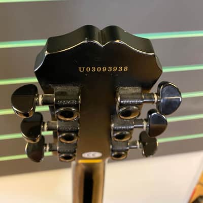 Epiphone G-400 Gothic SG 2003 Pitch Black Electric Guitar w/ EMG HZ Pickups image 11