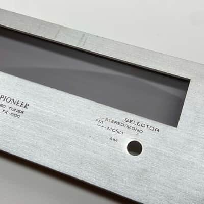 Pioneer TX-500 Stereo Tuner - Face Plate image 5