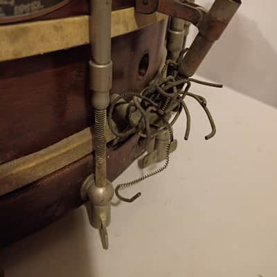 Jason Ward Snare Drum - thumbscrew 1920s Bild 4