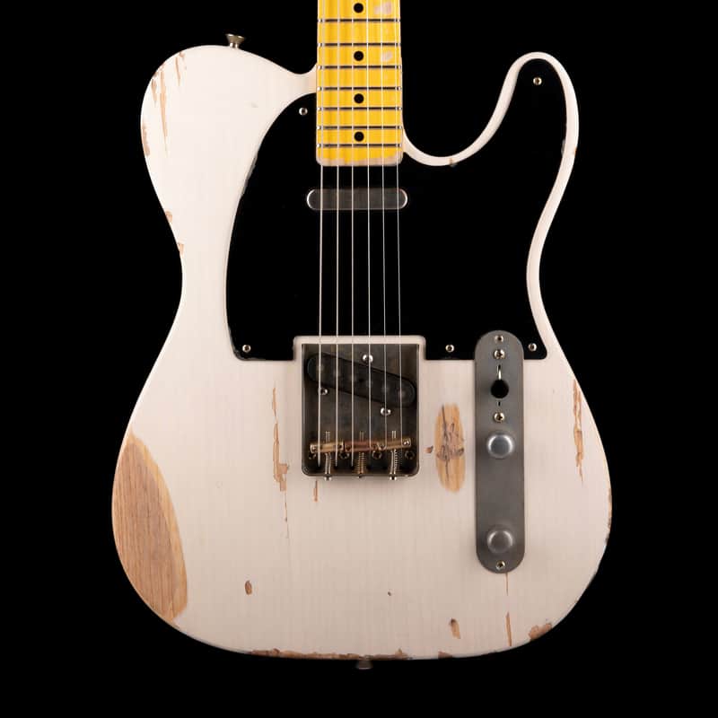 Used Nash T-52 Medium Aged Ash Mary Kay White Electric Guitar With OHSC image 1