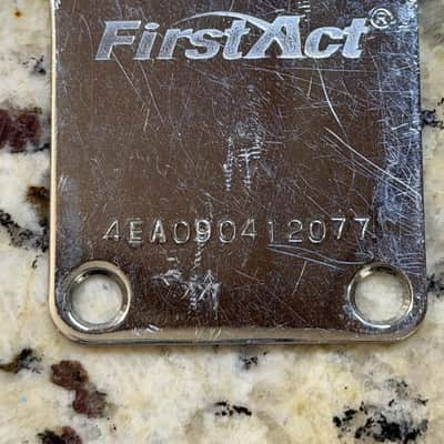 First Act Neck Plate Chrome image 1