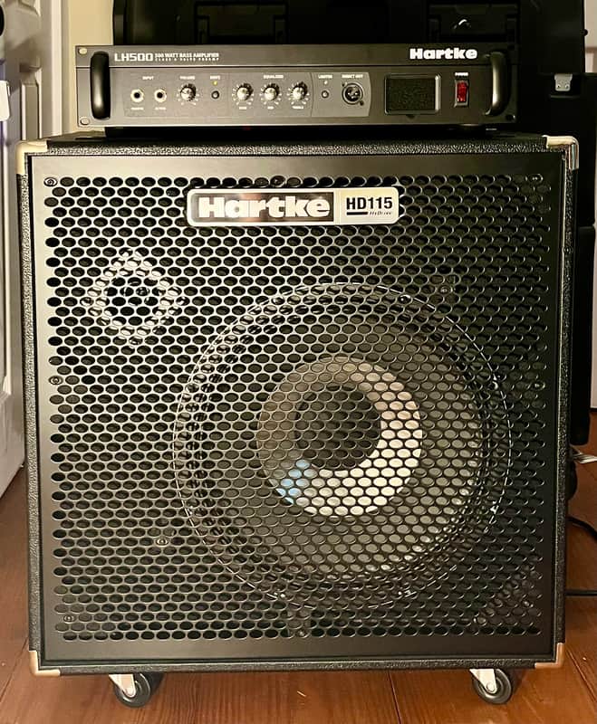 Hartke HyDrive HD115 500-Watt 1x15" Bass Speaker Cabinet 2017 - Present - Black image 1