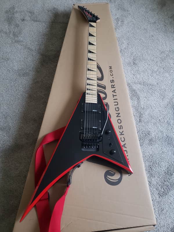 Jackson Randy Rhoads 2017? - Black with Red Bevel image 1