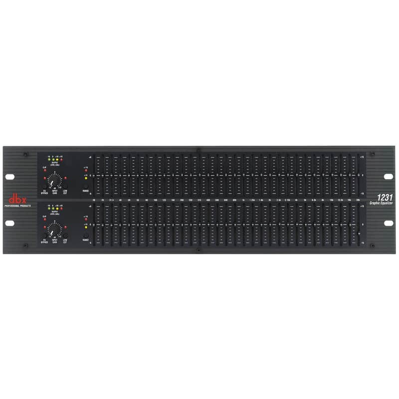 dbx 1231 Dual-Channel 31-Band Graphic Equalizer image 1