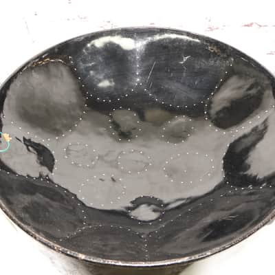Set of 2 VistaPan Steel Instruments Pan Drums w/ Hi-Gloss Black Finish image 3