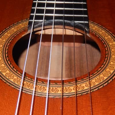 HIROSHI "TOMY" TAMURA C100 1977 - RAMIREZ 1a CLASS FLAMENCO CONCERT GUITAR - CEDAR/CYPRESS image 8