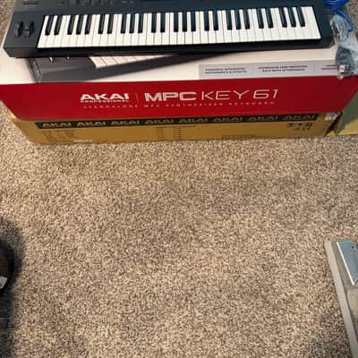 Akai MPC Key 61 Standalone Workstation Synthesizer 2024 - Present - Black image 12