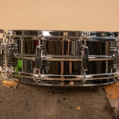 1980s Ludwig 5x14 LM400 Supraphonic Snare Drum image 6